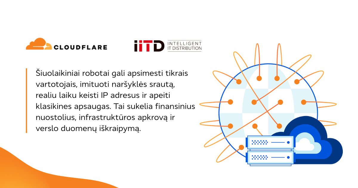 Cloudflare Bot Management – inteligenti apsauga nuo botų automatizuotų grėsmių pasaulyje - vaizdas 1