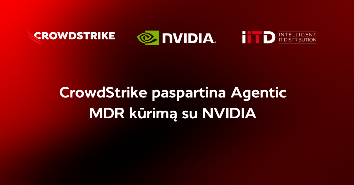 CrowdStrike paspartina Agentic MDR kūrimą su NVIDIA - vaizdas 1