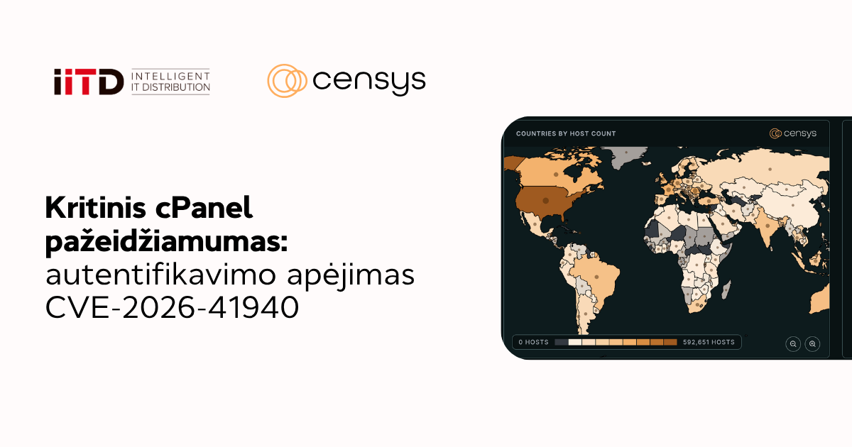 Kritinis cPanel pažeidžiamumas: autentifikavimo apėjimas CVE-2026-41940 - vaizdas 1